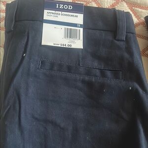Izod Men's Dark Blue Chinos